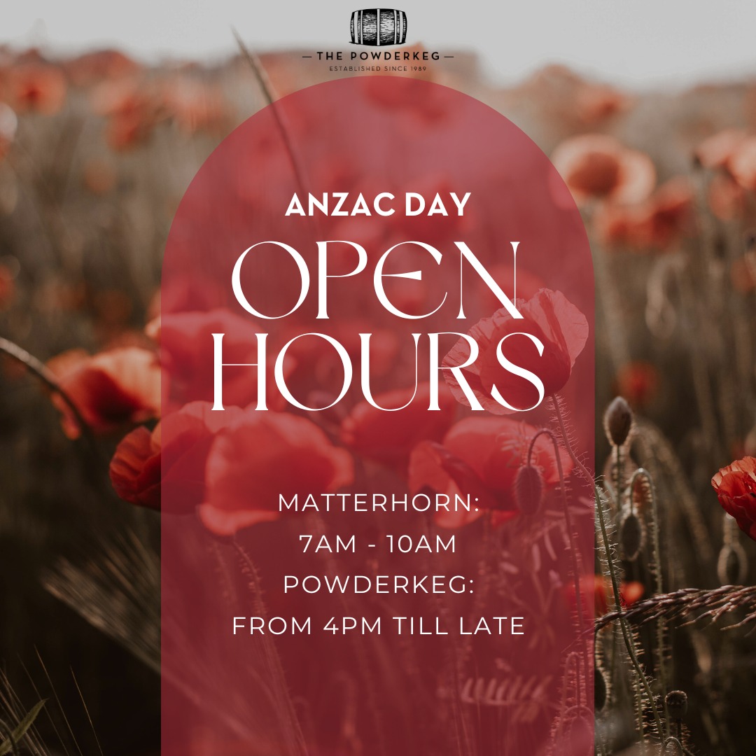 Check out our ANZAC Day opening hours ❤️ Thursday 25th April